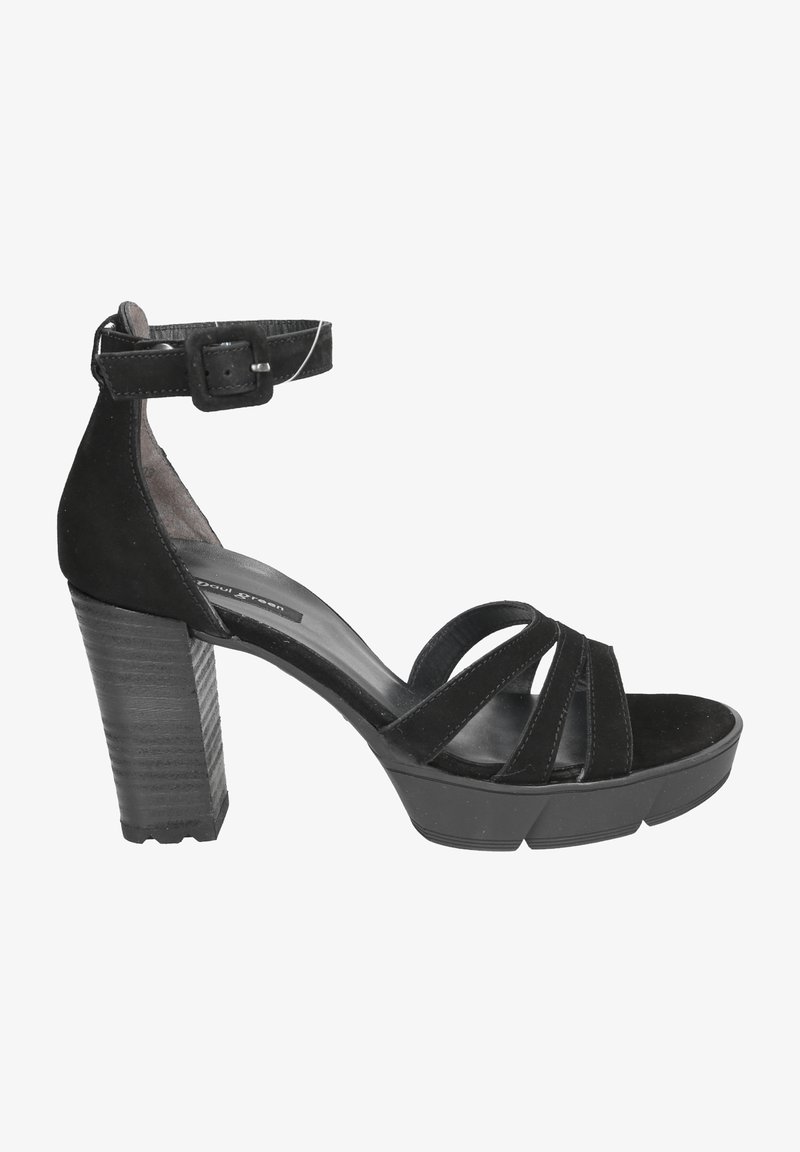 Paul Green High heeled sandals - schwarz