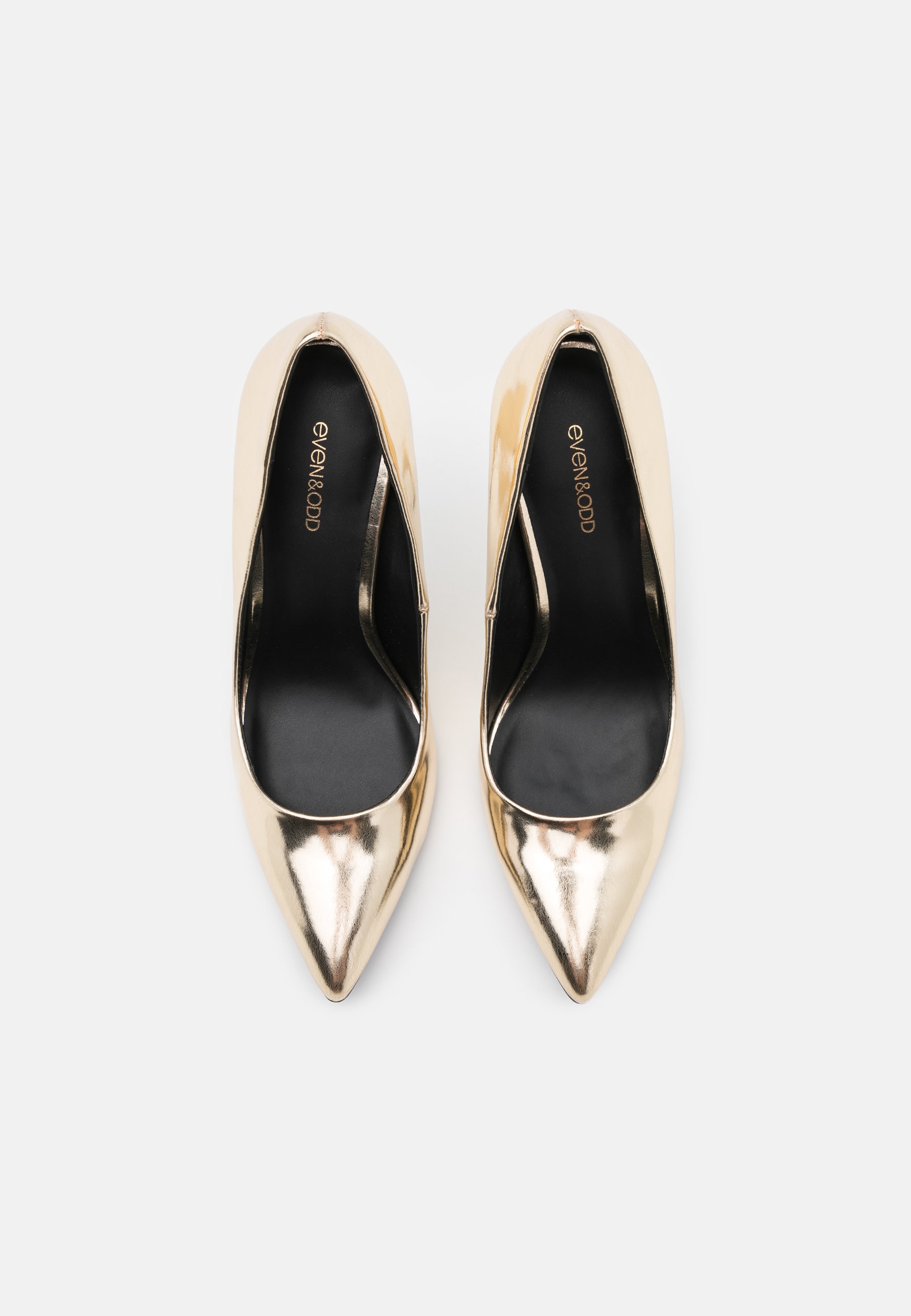 escarpin doré zalando