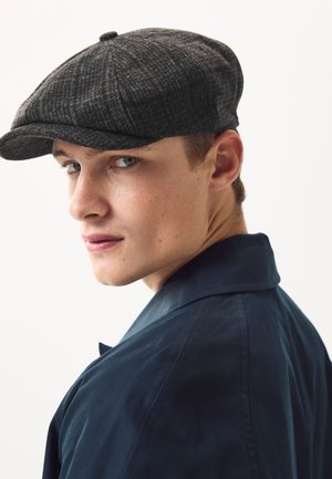Next BAKER - Berretto - dark grey check