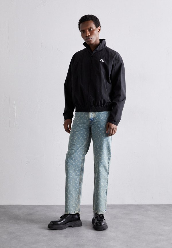 MOON LASER LOOSE - Straight leg jeans - light beige4