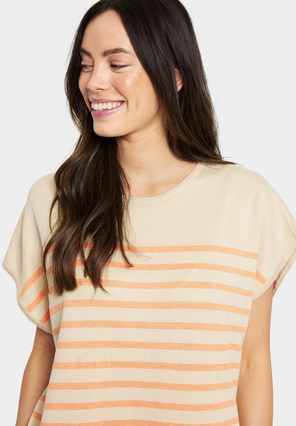MILASZ STRIPED R-N - Jumper dress - fog orange stripe4