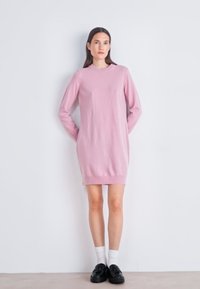 GANT DRESS - Abito in maglia - dusty pink