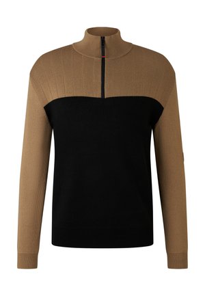 Jumper - karamell/schwarz