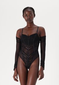 Hunkemöller VERA OFF SHOULDER - Bodijs - black