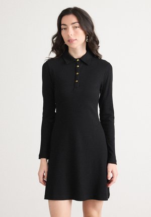 MINI DRESS - Jumper dress - black