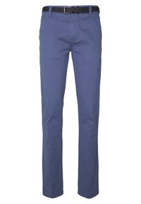CLASSIC BELT - Chino-püksid - dusty blue