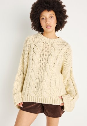 SWEATER - Pullover - almond milk