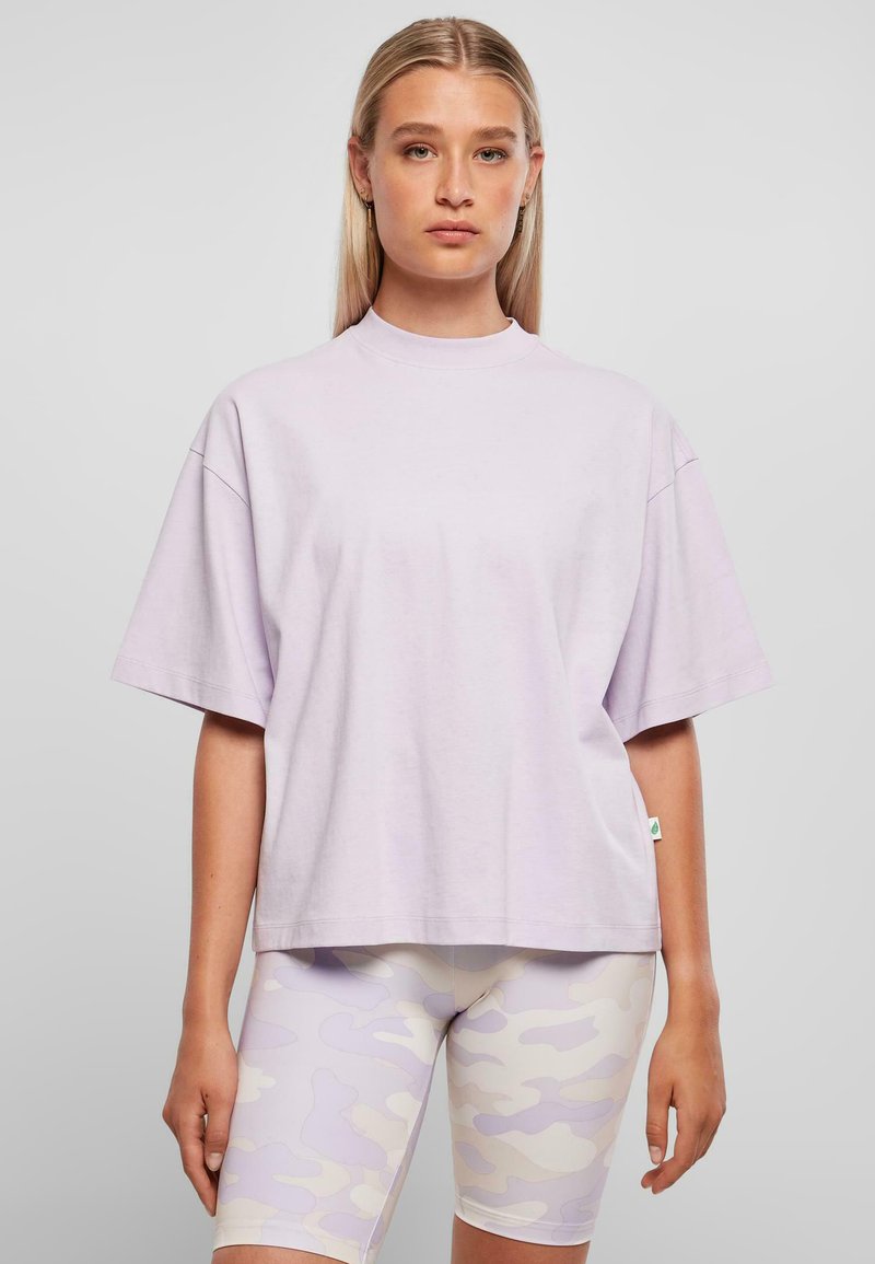 Urban Classics HEAVY - Basic póló - lilac