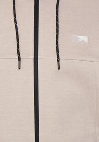 Jack & Jones JCOAIR HOOD - Felpa con zip - oxford tan melange