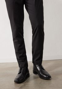Zign LEATHER - Schnürstiefelette - black