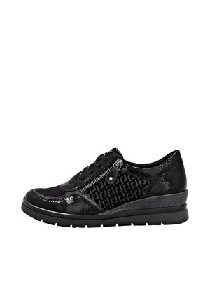 Chaussures à lacets - schwarz