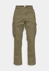 STRAIGHT CARGO PANT - Pantalon cargo - black moss