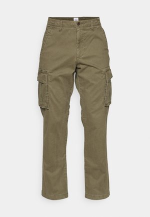 GAP PANT STRAIGHT - Kapsáče - black moss