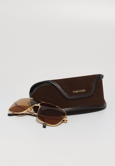 Tom Ford ZAPPA - Aurinkolasit - shiny deep gold-coloured/brown