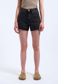 Dr.Denim NORA - Shorts di jeans - retro black