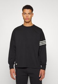 adidas Originals NEUCLASSICS LS - Pikkade varrukatega topp - black/white