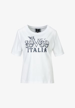 19V69 Italia, Print T-shirt - white