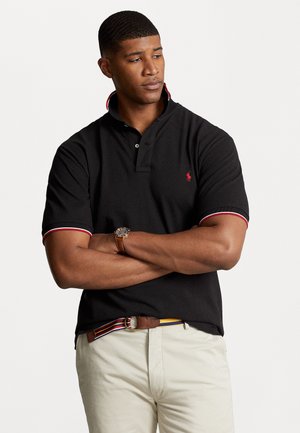 Polo Ralph Lauren Big & Tall MESH POLO SHIRT - Poloshirt - black