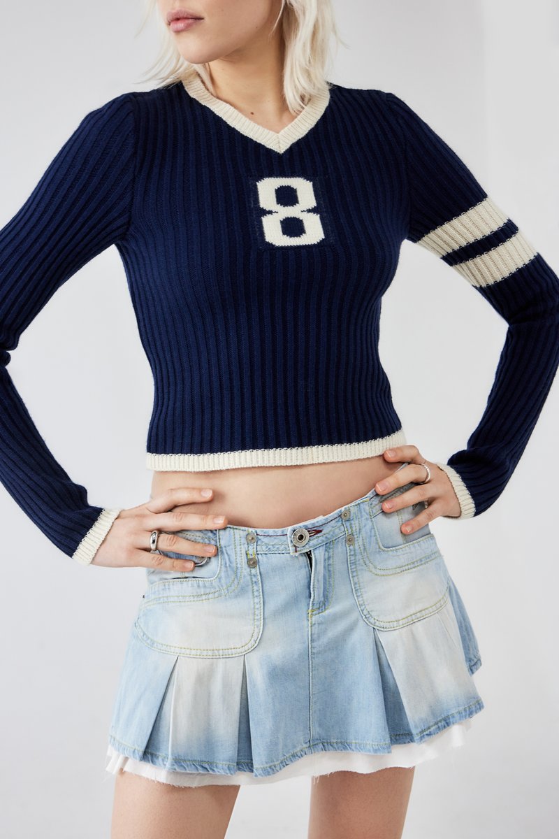 BDG Urban Outfitters RUBY RARA  - Teksaseelik - bleach denim
