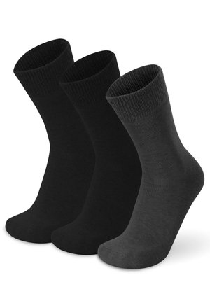 Normani ALPACA FULL CUSH 3 PACK - Socken - schwarz /anthrazit