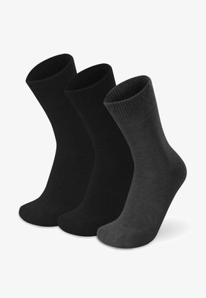 Normani ALPACA FULL CUSH 3 PACK - Socken - schwarz /anthrazit