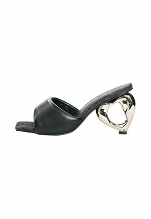 Desigual, Mules de tacón - black