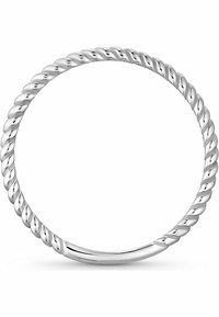 CHRIST Gold TWISTED - Ring - weißgoldfarben