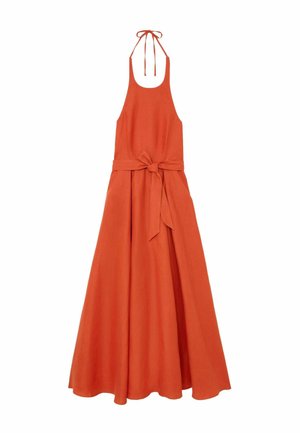 Reiss, Maxi-jurk - coral orange
