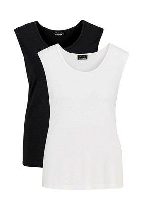 2PACK - Top - black white