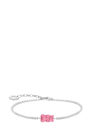 MIT UND STEINEN - Armband - silberfarben/pink