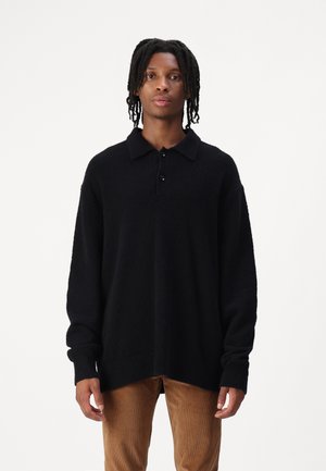 NINO POLO  - Stickad tröja - black