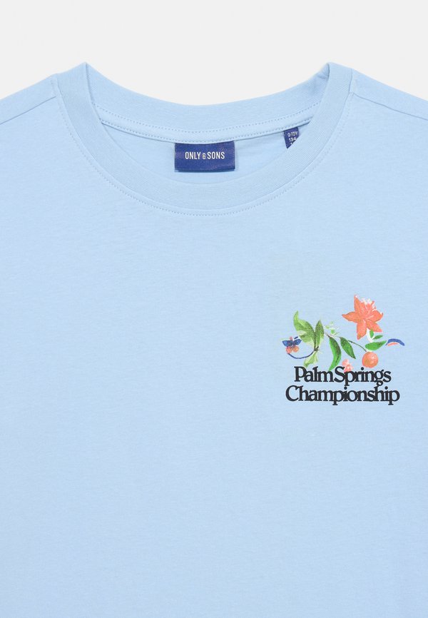 OSJASTON LIFE O NECK - Print T-shirt - cerulean3