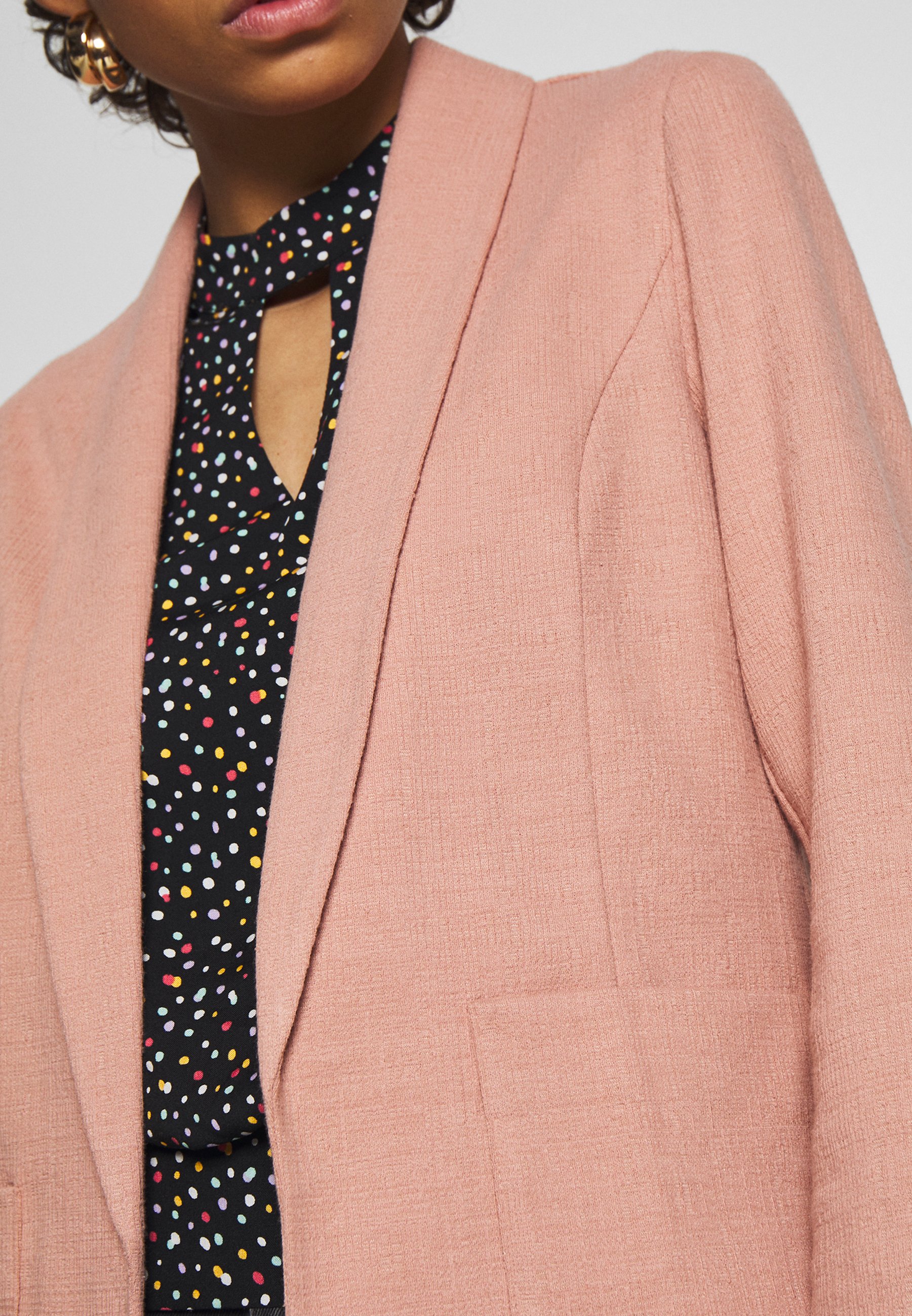 Dorothy Perkins Blazer pink Zalando.no Dorothy Perkins EDGE TO EDGE JACKET - Blazer - pink