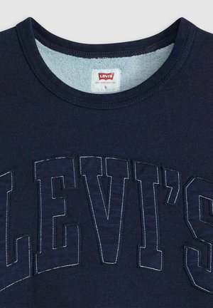 Levi's® GRAPHIC HERITAGE CREW EAGLE - Sweatshirt - levis raw edge appl