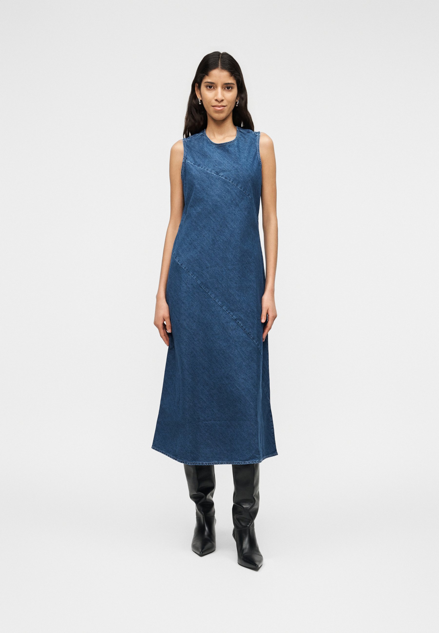 dkny denim dress DKNY denim dress with hood – New Wave Pool main image 1