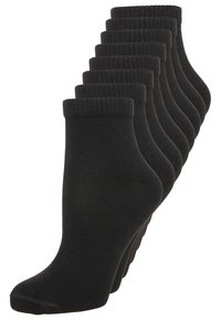 s.Oliver - UNISEX ESSENTIALS QUARTER 8PACK - Socken - black Thumbnail-Bild 1