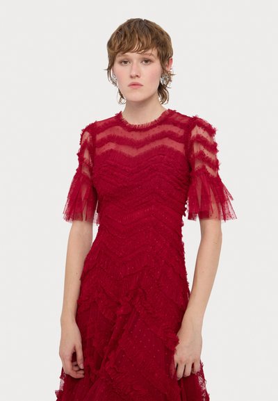 Needle & Thread ELIA SHORT SLEEVE GOWN - Festklänning - red