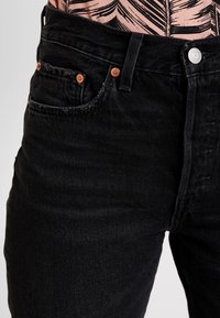 Levi's® Vaqueros rectos - black denim