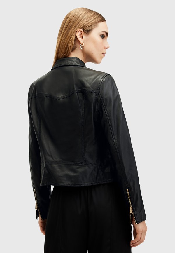 VELA BIKER - Leather jacket4