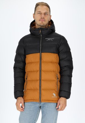 ÖSTERSUND 2 0 - Piumino lungo - black almond