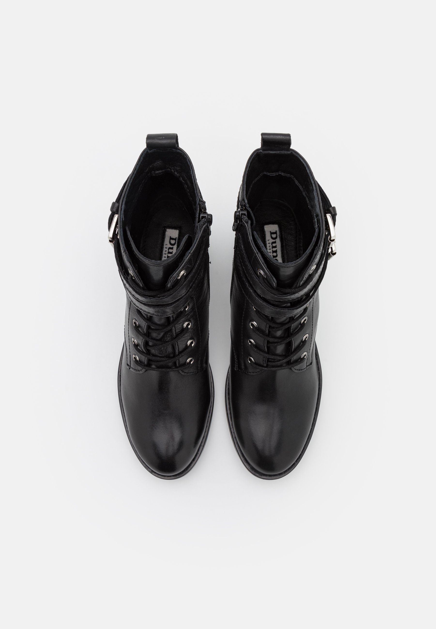 dune blue ankle boots