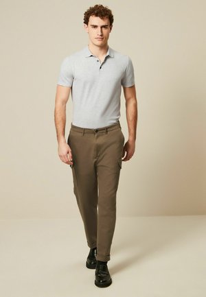 SHORT SLEEVE - REGULAR FIT - Polo marškinėliai - grey