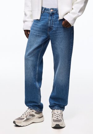 Bershka, - Jeansy Straight Leg