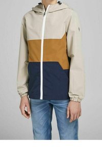Jack & Jones Junior JUNGS COLOURBLOCKING - Allvädersjacka - crockery