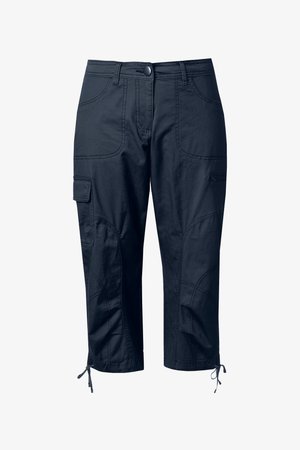 Ulla Popken, COMFORTABELE BAND - Cargobukser - dark blue