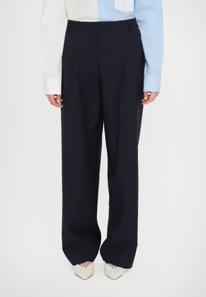 NEW SOPHIE FRESCO - Trousers - dark navy