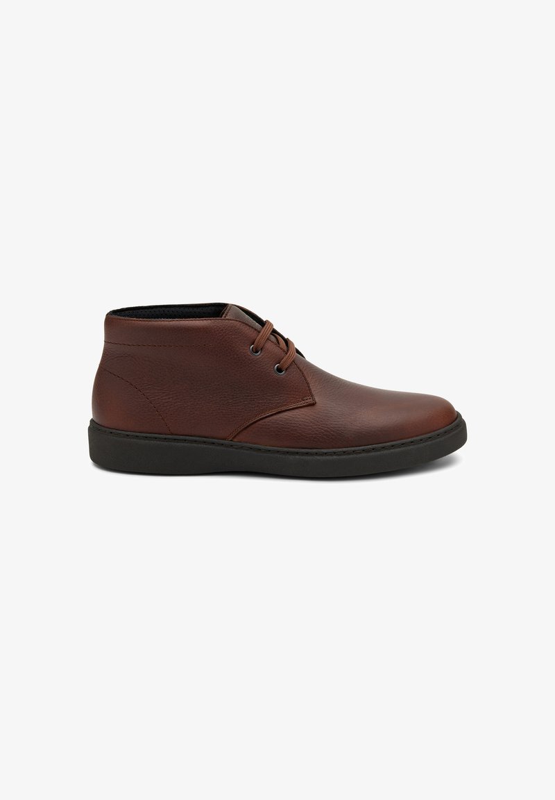 Frau Shoes Botines con cordones - brown