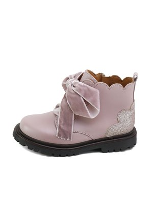 Botines con cordones - rosa