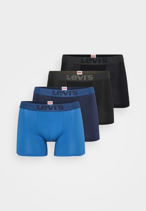 MEN BRIEF 4 PACK - Boxerbriefs - blue/navy/black