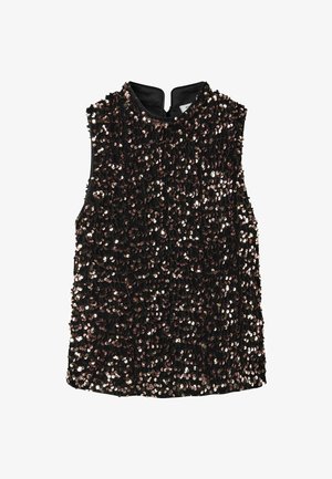 OBERTEIL GLITZER - Blouse - copper